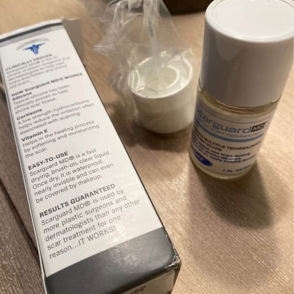 New Unopened ScarGuard MD 1oz/30 ml